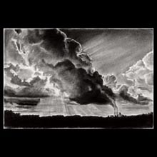 Smoke,
                Clouds, Charcoal, Drawing, Underwood