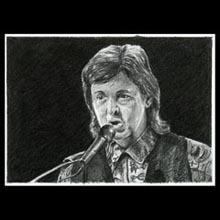 Paul
                McCartney, Pencil, Drawing, Underwood